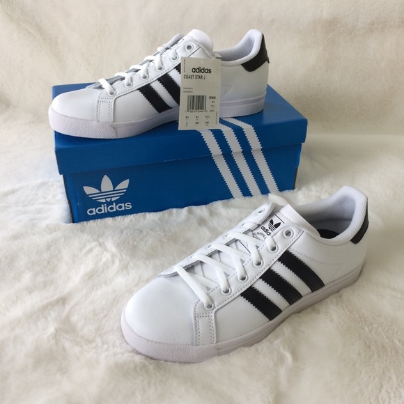 NEW IN BOX Adidas Leather Sneakers - Picture 2 of 3